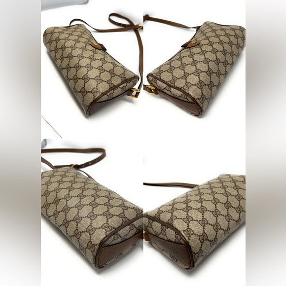 Gucci Crossbody Shoulder Bag Vintage Gucci Web Sherry Line - Picture 15 of 15